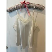 ราคา victoria’s secret เสื้อสีขาวครีม sz M (24495845921)