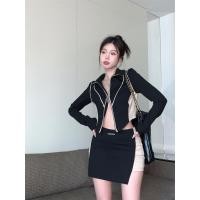 ราคา ชุดสูทผู้หญิงต้นฤดูใบไม้ร่วง สไตล์เกาหลี แขนยาว เอวสูง กระโปรงพอดีทรง (42672899933)