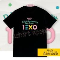 ราคา แฟชั่นใหม่ Exo Kaost พัดครบรอบ สไตล์เกาหลีKPOP พิมพ์เสื้อยืดแขนสั้นสไตล์สตรีท (19585986230)