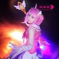 ราคา วิกผม.cosplay แบบ Starlight Guardian ของLux ในเกมLOL เหมาะสำหรับคอสเพลย์ (42174832337)