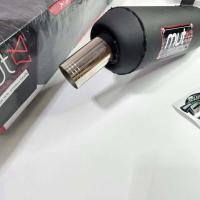 ราคา MUTE ท่อย่น ท่อผ่า ทรงเดิม ดรีม ซุปเปอร์คัพ + เหล็กยึดท่อ + สติ๊กเกอร์ *****มี มอก.***** ท่อเชง ผ่าหมกตะแกรง จุกเลสยาว (21854149473)