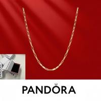 ราคา เครื่องประดับเงินแท้ Pandora S925 สร้อยคอโซ่-link พร้อมกล่องบรรจุภัณฑ์ (42261826833)