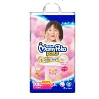 ราคา mamy poko pants Extra Soft Size XXL 38 ชิ้น สำหรับเด็กผู้หญิง (2407673971)