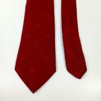 ราคา เนคไท สีแดง ผ้าไหม Vintage Lanvin Men's Silk Tie Red Solid 3inch Width Made in Italy (42972554718)