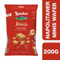 ราคา Loacker Wafer Minis Napolitaner Hazelnut 200g ++ ล็อคเกอร์ เวเฟอร์มินิ นาโพลิแทนเนอร์ เฮเซลนัท 200 กรัม (11982486101)