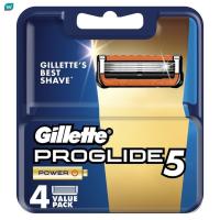 ราคา Gillette ยิลเลตต์ โปรไกลด์ไฟว์ พาวเวอร์ ใบมีดโกน 4 ชิ้น (459715475)
