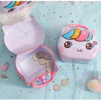 ราคา [พร้อมส่ง] กระปุกออมสินยูนิคอร์น มีกุญแจล๊อค มี2 ลาย พร้อมส่ง (26454101632)