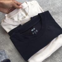ราคา เสื้อยืดแขนยาว 2 ชิ้น by Uniqlo Heattech & Airism sz Small (40504777070)