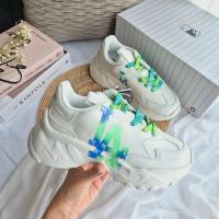 ราคา พร้อมส่ง [ใช้โค้ด30%ลด฿1,000] ของแท้‼️ MLB Bigball Chunky A Gradation Classic Monogram Los Angeles Dodgers รองเท้าสีขาว (25238499904)