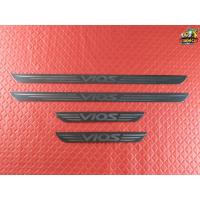 ราคา [ E-TAX ] ชายบันได วีออส Toyota Vios 2007-2012 ชายบันได, กันรอยบันไดสแตนเลส แปะบน (LA) (27577125151)
