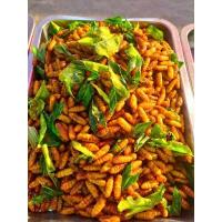 ราคา ดักแด้ทอดสมุนไพร(หนอนใหม) น้ำหนักก่อนทอด 500 กรัม (7394244303)