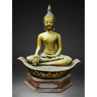 ราคา พระรัชกาล​ พลับพลาตรีมุข​ ยุครัชกาลที่5​ เนื้อสำริดลงสีฝุ่น​ หน้าตัก​9​นิ้ว (4761679748)