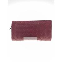 ราคา Bottega Veneta( บ.ต.ต.อ.ค. คอเต่าว.นท.) Long Wallet Leather Mens Bordeaux Direct from Japan มือสอง (29106130995)