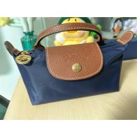 ราคา Longchamp Pliage pouch Marine ของแท้ มือสองค่ะ ใช้งานน้อย (29560627476)