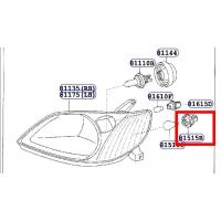 ราคา ขั้วไฟเลี้ยวหน้า Vios 2003 แท้ (26309754548)