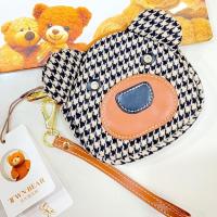 ราคา กระเป๋าสตางค์น้องหมีรุ่นใหม่ล่าสุด มีสายคล้องมือ Daivd Duke พร้อมส่ง! (8454228231)