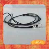 ราคา สร้อยคอเชือกร่มเคลือบเงาแบบห่วง (23186292031)