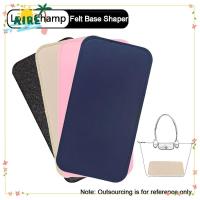 ราคา กระเป๋าแผ่นรองฐาน Felt Base Shaper สีฟ้า สีดำ สีชมพู เบจ ขนาด S/M/L ป้องกันการยุบตัว เหมาะสำหรับ Longchamp Le Pliage Handle Bag (42473929502)