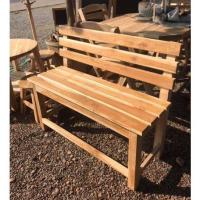 ราคา Sukthong@แพร่ ม้านั่งสนาม C-95 ม้านั่งยาว ม้านั่งไม้สัก มีพนักพิง45*100*48 ซม เก้าอี้สนาม เก้าอี้ยาว งานดิบไม่ทำสี (20731095260)