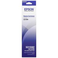 ราคา LQ-630 ตลับผ้าหมึกดอทฯ Epson S015582 (14 เมตร)แท้ 100% หมึกสีดำ (9636057249)