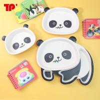 ราคา ชุดจานชามเด็กจากเส้นใยไม้ไผ่เด็ก ลายการ์ตูนสุดน่ารัก (GA200) (23156169524)