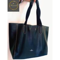 ราคา กระเป๋าโค้ชแท้Coachมือสอง แท้ ‼️100% สีดำใหญ่สะพายไหล่สาย (24213169315)