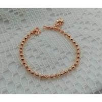 ราคา สร้อยข้อมือผู้หญิงจี้หัวใจ2สลึง (26434182502)