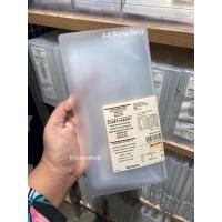 ราคา [MUJI] แฟ้มจัดเก็บเอกสารแบบบาง (17384830156)