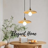 ราคา 【Elegant Home】โคมไฟ สำหรับโต๊ะอาหาร โคมไฟระย้า โคมไฟไม้สไตล์ญี่ปุ่น สำหรับตกแต่งอเนกประสงค์ โคมไฟตกแต่ง (25875866780)
