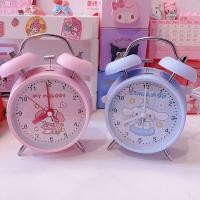 ราคา Sanrio นาฬิกาปลุกห้องนอน Kuromi My Melody Hello Kitty Cinnamoroll Ins สาวหัวใจข้างเตียงนาฬิกาปลุกเงียบ Wake Up นาฬิกาปลุก (26757956298)