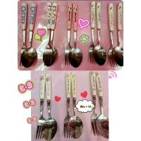 ราคา ช้อนส้อมการ์ตูนงานเซรามิคคิตตี้/โดเรม่อน/มายเม (9110437027)