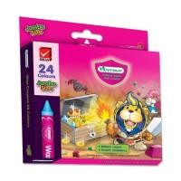 ราคา มาสเตอร์อาร์ต สีเทียน ขนาดจัมโบ้ 24 สี (495230452)