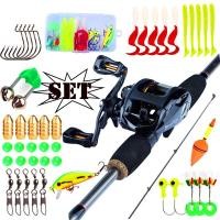 ราคา ชุดเบ็ดตกปลา 1.8 เมตรคันเบ็ดและ 12 + 1BB พร้อมรอกตกปลาและอุปกรณ์ตกปลาสำหรับตกปลาน้ำจืด/น้ำเค็ม (20855550739)