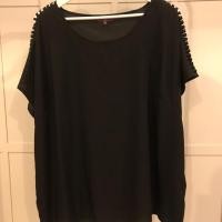 ราคา เสื้อคนอ้วน สีดำ มือ2 (1895283005)