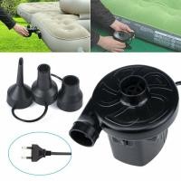 ราคา Air Pump เครื่องสูบลม ที่สูบลม ปั๊มเป่าลมยาง ที่สูบลมไฟฟ้า 3 in 1 พกพาได้ พร้อมหัว 3 ขนาด (2282810097)