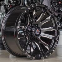 ราคา ล้อแม็กใหม่ Cosmis Dub 6รู139 ET0 ดำมิลลิ่ง 9-18นิ้ว(ราคา 4วง) (26373845816)