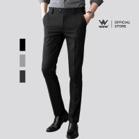 ราคา กางเกงลําลองผู้ชาย W&W WLP45S Slim Fit Office กางเกง Embellish Youthful Elegant Figure (43974115003)