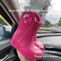 ราคา (B031)รองเท้าบูทcrocsเด็กมือ2ของแท้ พร้อมส่ง รองเท้าแบรนด์เด็กมือสองของแท้ (27377165858)