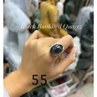 ราคา แหวนไหมดำ หรือ แก้วขนเหล็ก ตัวเรือนเงินแท้ ปกป้องคุ้มครอง (29267780219)