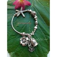 ราคา สร้อยข้อมือเงินแท้92.5 เงินแฮนด์เมด​ เครื่องเงินแฮนด์เมด เงินแท้​ สร้อยข้อมือเงินแท้​ งานทำมือ (8464257874)