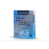 ราคา ♦️ของแท้·ส่งด่วน·OFS♦️Okamoto Dot De Cool : ถุงยางอนามัย โอกาโมโต ดอท เดะ คลู (แพ็ค 2 ชิ้น) NP | dayse (9132106723)