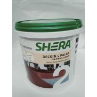 ราคา SHERA paint โปร่ง / ทึบ สีทาไม้พื้น สุตรน้ำ / สีเคลือบกันรอยไม้พื้น TOP GUARD 3.78 ลิตร . (4135422301)