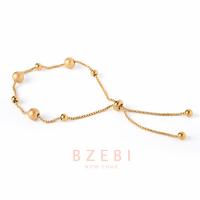 ราคา BZEBI สร้อยข้อมือแฟชั่น ผู้หญิง ทองคำ กำไลข้อมือ เงิน ทองแท้ โซ่ เครื่องประดับ 18k สไตล์เกาหลี สําหรับผู้หญิง 979b (19248835972)