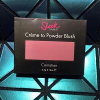 ราคา Sleek Makeup Creme to powder blush สี Carnation 3.5 g. (900281404)