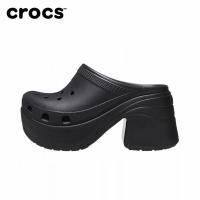 ราคา ♞,♘【ข้อบกพร่อง】 Crocs Crocchi Women's Spring and Summer High Stoels หนารองเท้า แต่เพียงผู้เดียว YKN (40614982473)