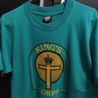 ราคา เสื้อยืดสีเขียว made in USA งานเก่า ตะเข็บเดี่ยวทั้งตัว (27664137435)