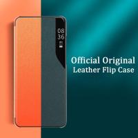 ราคา สําหรับ Samsung Galaxy S24 S23 FE Ultra Plus + Case Flip Cover Stand Leather Window View Phone Casing (25847166130)