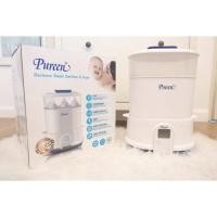 ราคา เครื่องนึ่งขวดนมไฟฟ้าพร้อมอบแห้ง Pureen (7316151733)