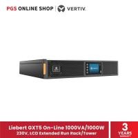 ราคา Vertiv Liebert GXT5 On-Line เครื่องสำรองไฟฟ้า รุ่น 1000VA/1000W 230V, LCD Extended Run Rack/Tower (16893896475)