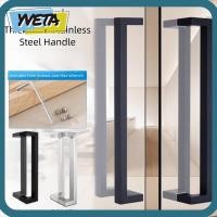 ราคา มือจับประตู ใช่แล้ว ความยาว 60 ซม. มือจับความหนาท่อสี่เหลี่ยมสแตนเลสทั้งสองด้านมือจับประตูกระจกทนต่อการสึกหรอประตูไม้โลหะประตู (40615027188)